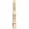 Ekena Millwork Redmond Rough Sawn Timber Gable Bracket, Douglas Fir, 60"W x 40"H x 4"D x 6"F, 16/12 Pitch GBW060X40X0406RED00RDF - alternate 3